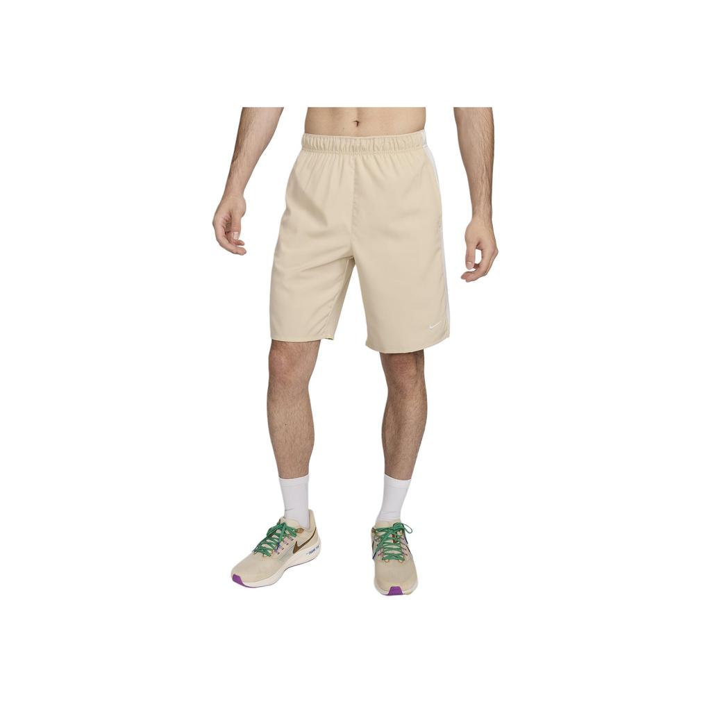 Nike Solid Color Low Waist Elastic Slim Fit Straight Leg Casual Shorts Men shorts Beige HF4638-126