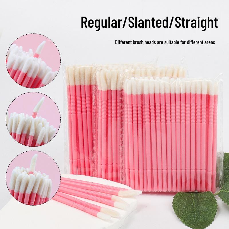 50-Pack Disposable Spiral Lip and Eyelash Brushes
