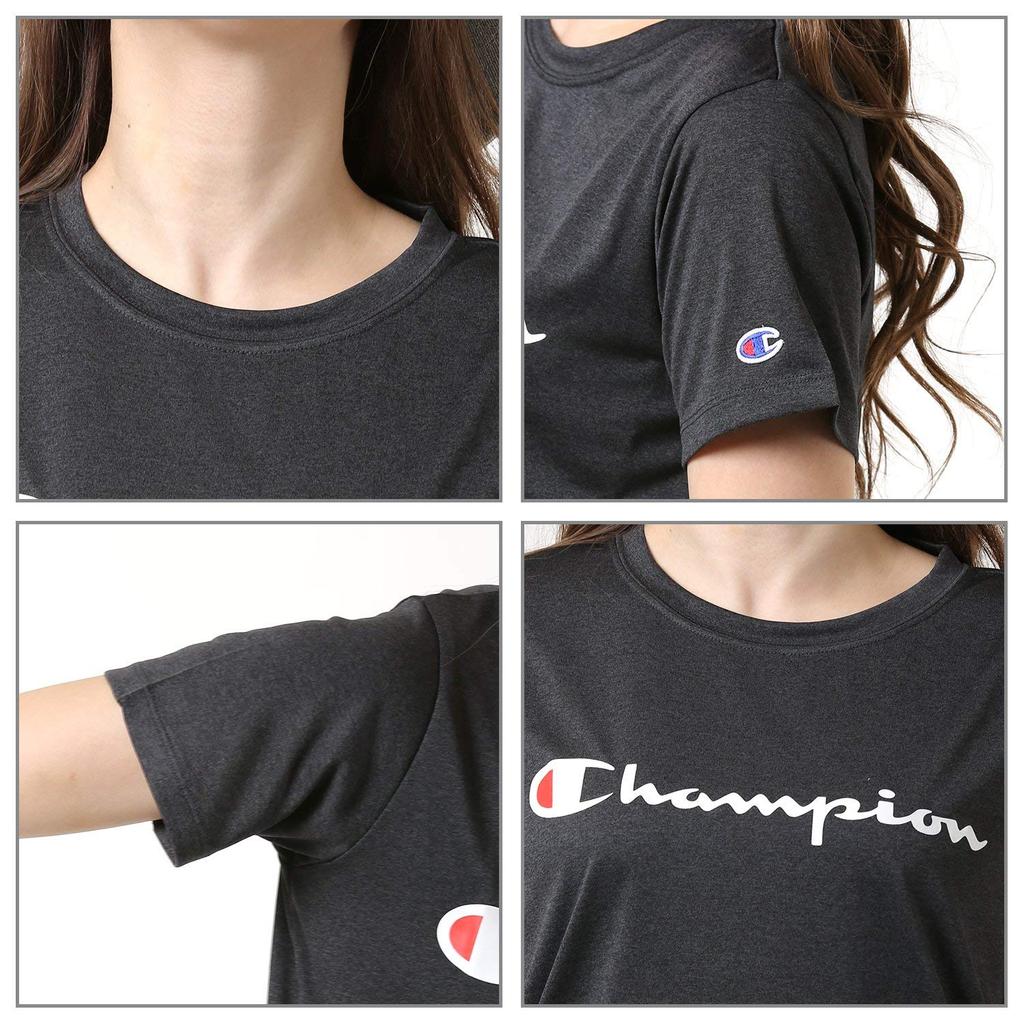 Champion Sports UV Reflective Size L To Japanese Size CW-PS303 Women's Sweatshirt, Quick-Drying, Antibacterial, Odor-Resistant, Protection,