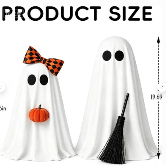 Halloween Fabric Decorations with Cute Pumpkin and - Tabletop Ornaments for Party Supplies