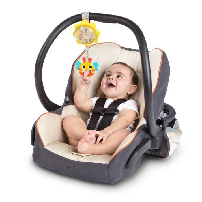 BRIGHT STARTS Jouet D'activités Spin & Rattle Bee