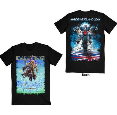 IRON MAIDEN Atrakcyjny T-shirt, T-shirt Tour Trooper Dwustronny