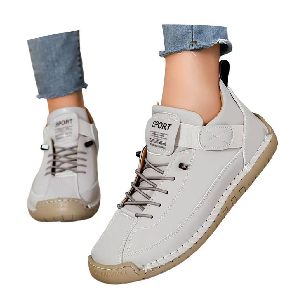 New 2026 Korean Style Handmade Women's Breathable High-top Casual Boots