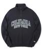 COLUMBIA UNIVERSITY 90 S Arch Logo Fleece Half Zu Sweatshirts Crown Navy