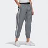 Adidas Originals Track Pants Retro Side Stripe Knit Joggers Women Bottoms Gray GM5365