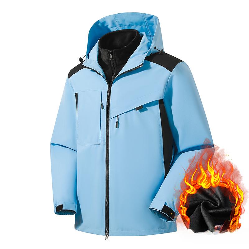 Куртка для активного отдыха «три в одном» для мужчин и женщин — фото 9