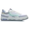 Li Ning CF Suede Fabric Synthetic Leather Non-Slip Lightweight Low-Top Skate Shoes Women Sneakers Blue White AGCR300-1