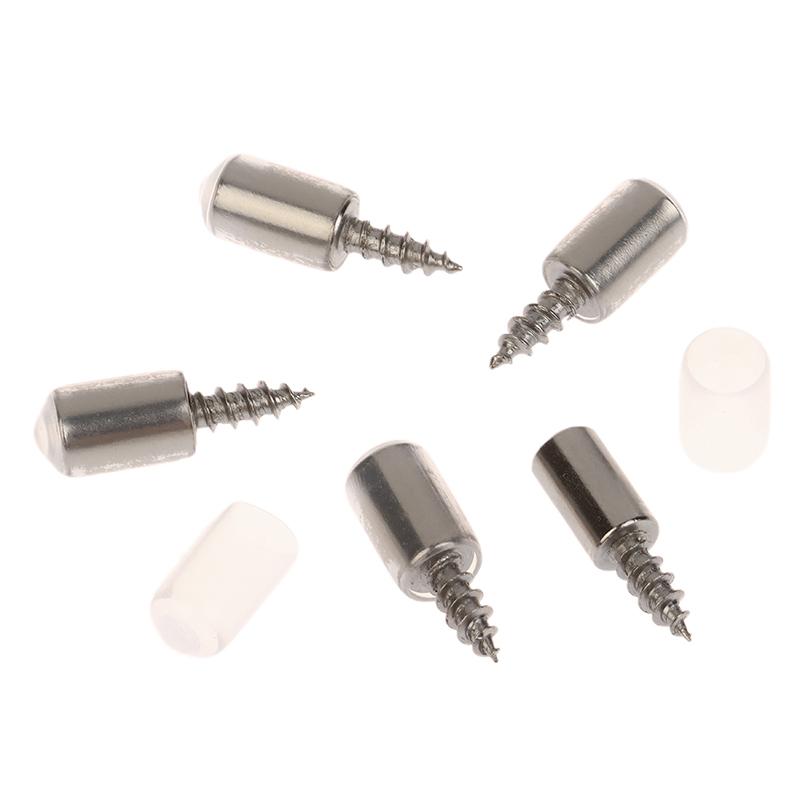 20/30Pcs Support Multifunction Fixed Cabinet Rack Nail Self-Tapping Integrated Screw Clapboard Holder Laminate Support Nail