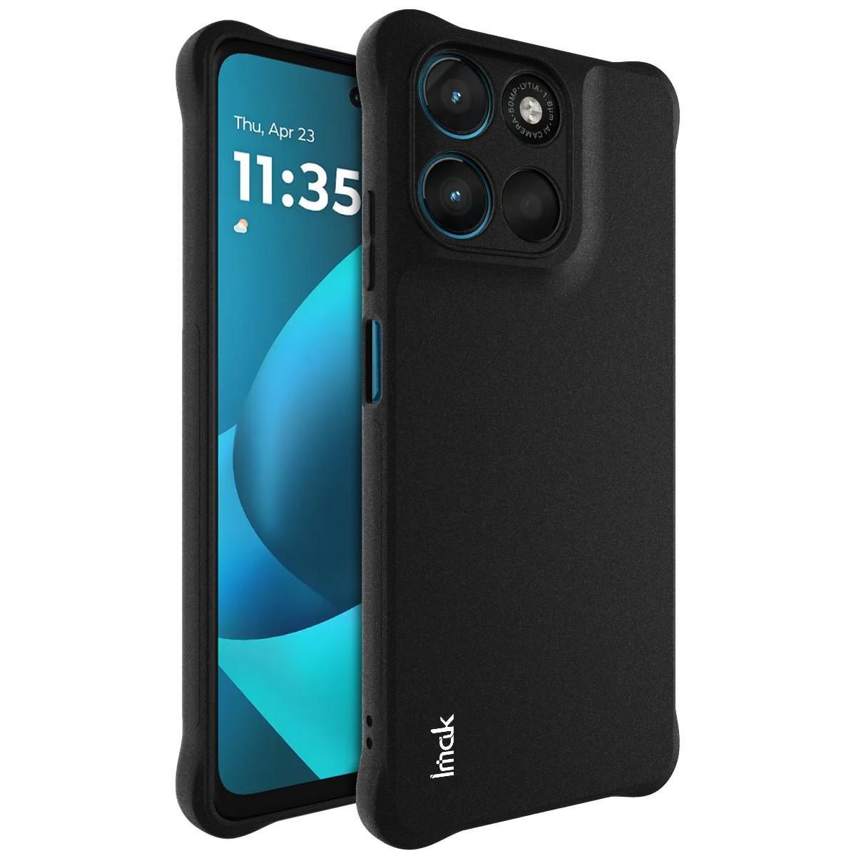 

IMAK Чехол для Motorola Moto G67 Power 5G/G57 Power 5G, ТПУ Чехол для телефона, Амортизирующий ударопрочный чехол с подушкой безопасности