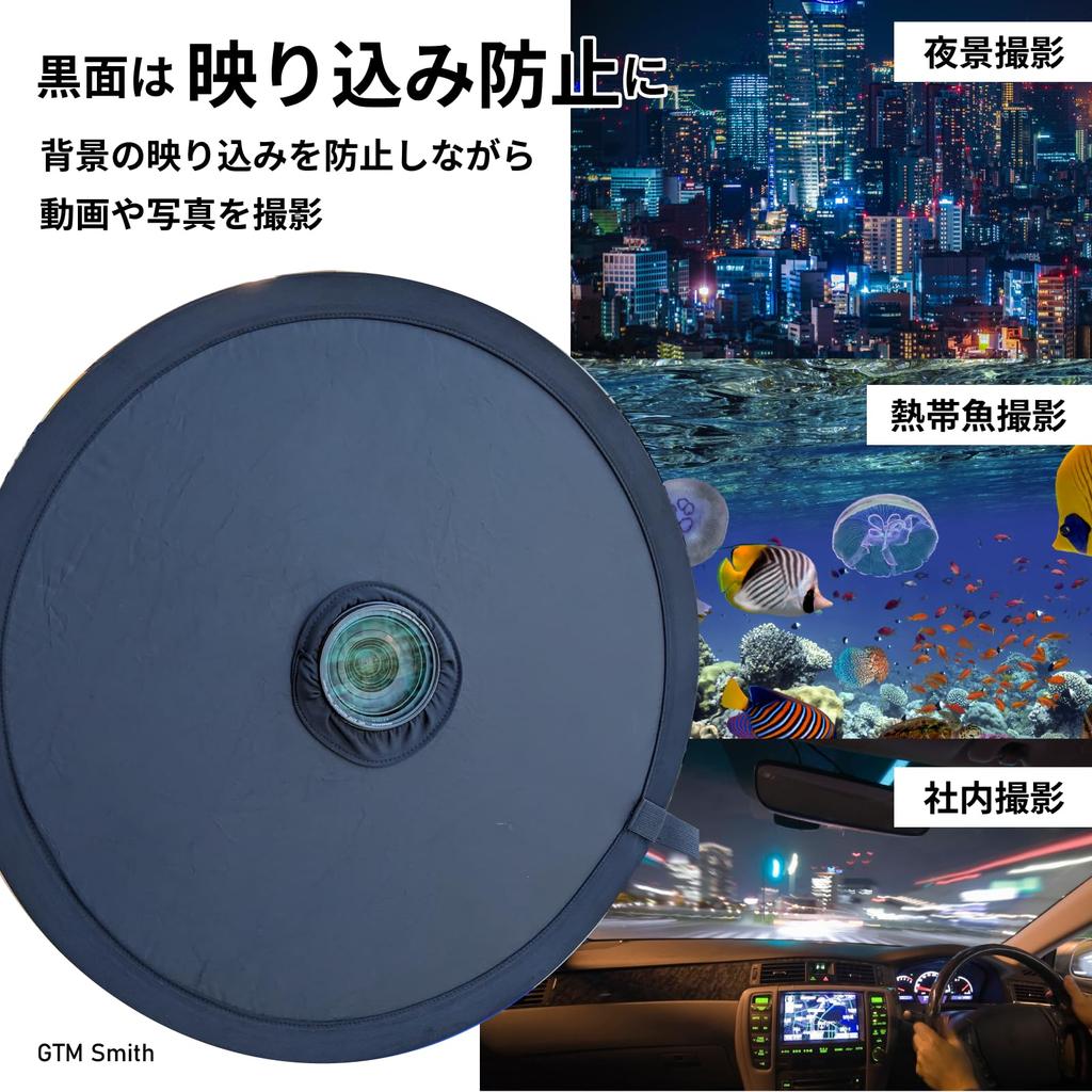 GTM Smith Reflex Night View Photography For Studio 45cm Board, Perforated, Camera, SLR, Anti-Reflection, Foldable, Photography, Use,