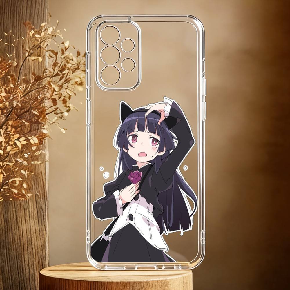 O-Oreimo-MO A-Anime Phone Case For Samsung Galaxy A71,A70,A52,A51,A40,A30 Transparent Cover Samsung a10