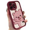 Cute Bear Trend Fashion Applied Apple 11/11/11 Pro Phone Case 11promax1111 Cartoon Soft