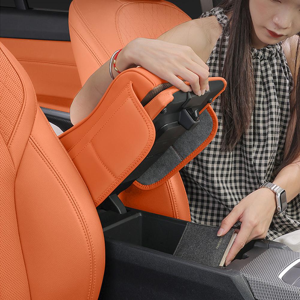 Auto Mittelarmlehnenbox Höhenerhöhungspad Leder Schutzhülle Aufbewahrungstasche Multifunktions-Aufbewahrungsbox Für Haval H9 2. 2025 2025