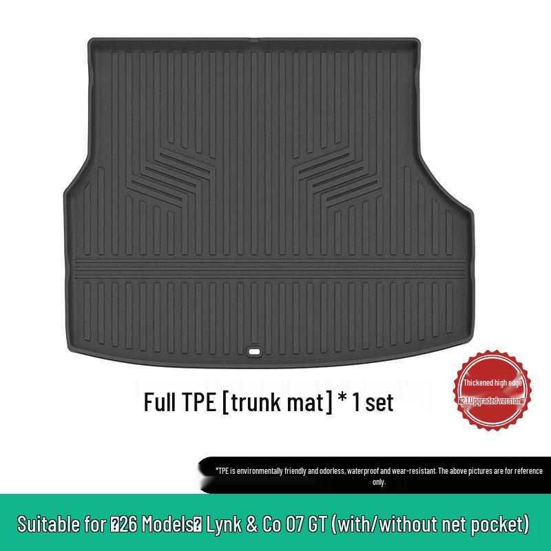 TPE Waterproof Wear-Resistant Floor and Trunk Mats for 2024 Lynk & Co 07 EM-P