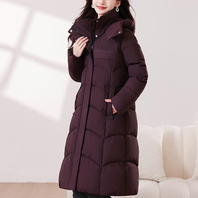 Fashion Winter Jackets Woman Long Parkas Hooded Plus Size Thick Warm Women's Coats