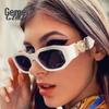 Ρετρό Πολύγωνα Γυαλιά Ηλίου Unisex: Μοντέρνο Street Style για Οδήγηση και Clubbing