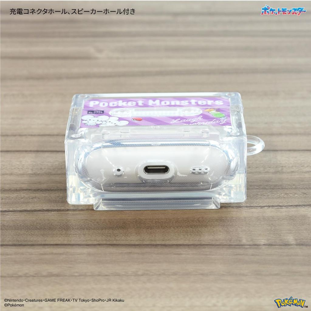 Gourmandies Pokemon AirPods Pro (2nd generation)/AirPods Pro compatible cassette tape type case Wakkarat POKE-921E