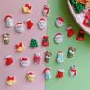 10Pcs Christmas Surprise Blind Bags Luminous Animal Mushroom Figurines Miniature Mystery Bag For Potted Dollhouse Decor
