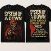 Nuova Maglietta Unisex da Stadio per il Tour Sudamericano 2025 dei System Of A Down