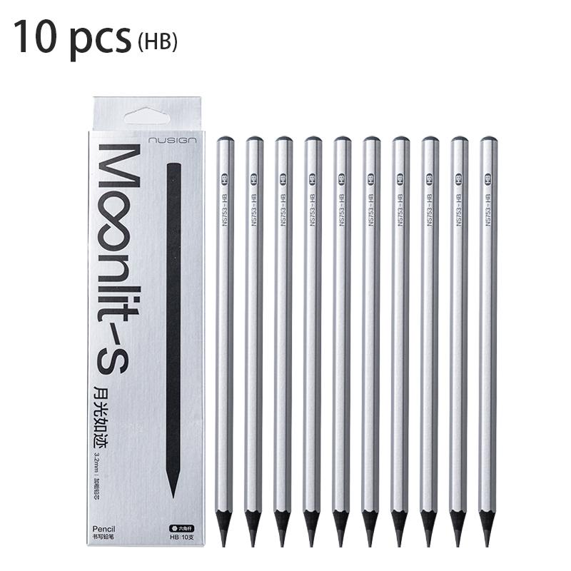 

Deli 10pcs 2B/HB Hexagonal Wooden Pencil School&Office&Art Supplies Art Exam Sketch Drawing Pencils Stationery Gift