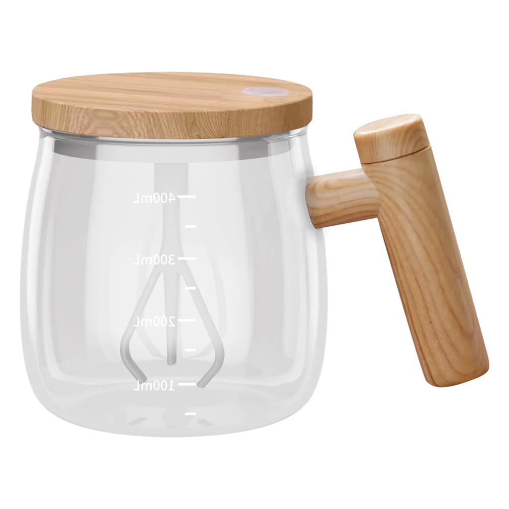 Easy to Use Coffee Mug Automatic Mixing Glass Electric Cup Self Stirring Cup Glass Milk Cups Suitable for Easily Mixing