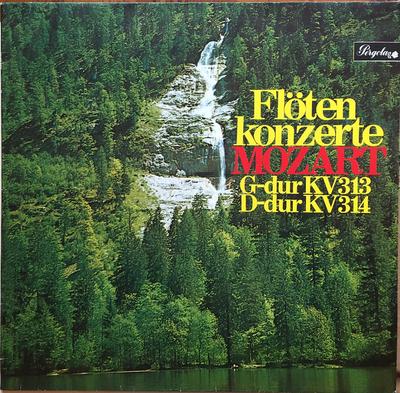 LP Record WOLFGANG AMADEUS MOZART HUBERT BA Fltenkonzerte GDur KV313 DDur K 832007PGY Pergola 1973 Germany Classical Used