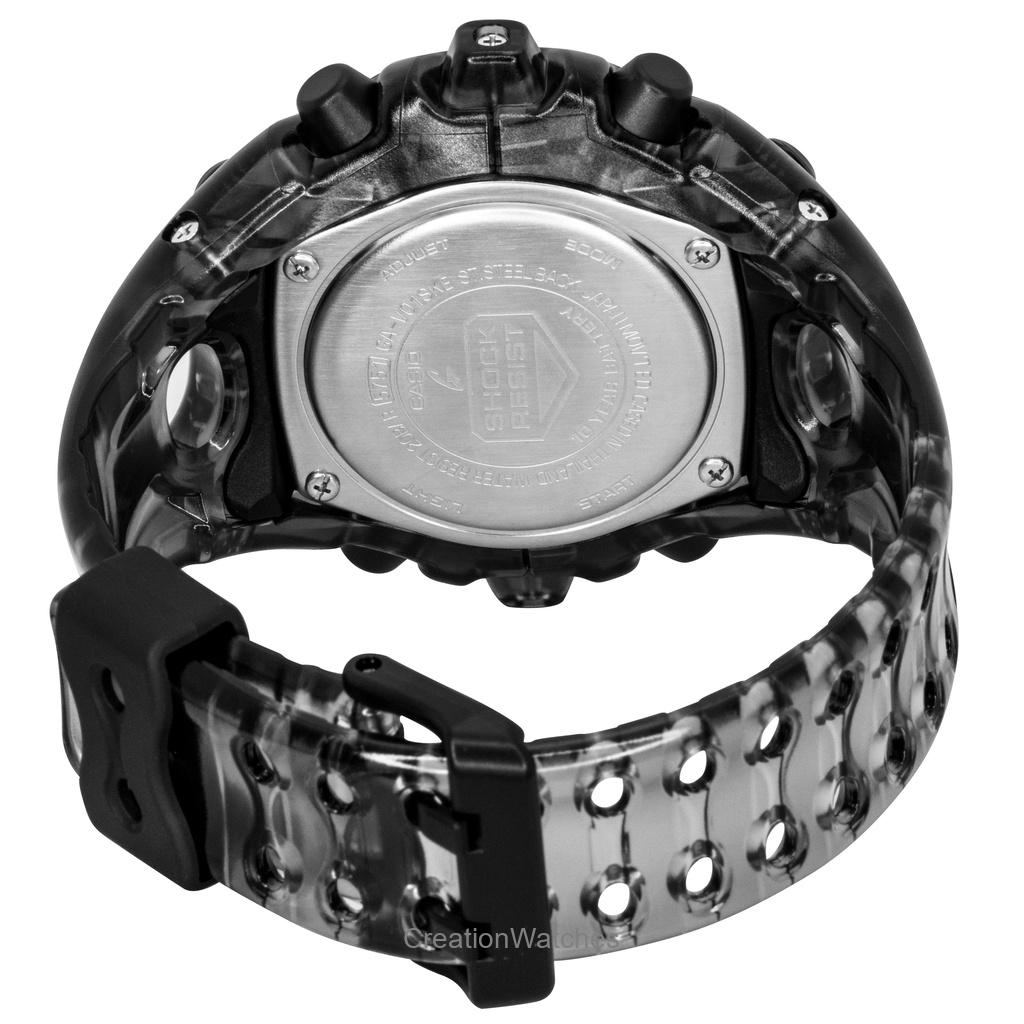 Casio G-Shock Resin Strap Analog Digital Black Dial Quartz GA-V01SKE-8A 200M Men's Watch