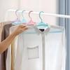 Multi-Function Retractable Towel Hanger Simple Dry And Wet Dual-Use Rotating Towel Hanging Lengthened Non-Slip Hanger