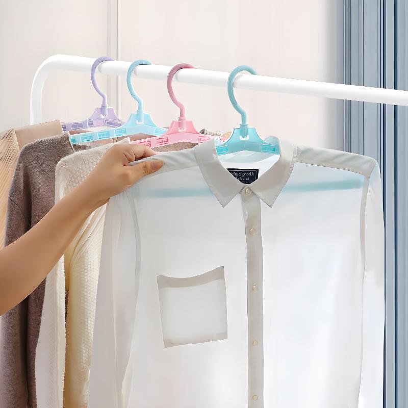 Multi-Function Retractable Towel Hanger Simple Dry And Wet Dual-Use Rotating Towel Hanging Lengthened Non-Slip Hanger