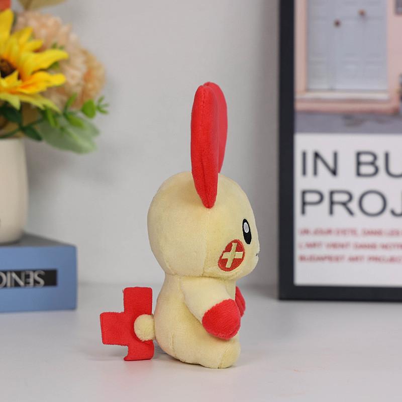 Plush Animal 15cm Rechargeable Positive And Negative Electrode Toy For Kids Entertainment