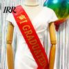 Comfortable Fabric Sash Graduation Ribbon Letter Print Adjustable Length Class Durable of 2026 Celebration Ceremony Outfit Accessory