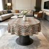 Home Kitchen Dining Room Decoration Modern Style Cotton Round Tablecloth