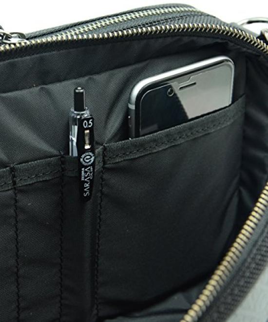 Seal Travel Mini Shoulder Bag for Crossbody Motorcycle Genuine Made in Men, Waterproof, Bag, Travel, Leather, Japan, PS-099OR