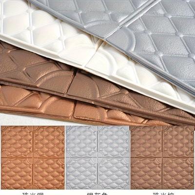 20/15 Pcs 3D Waterproof Star Ceiling Stickers Strong Adhesive Moisture-proof Wall Tiles Easy To Peel Sky Decor
