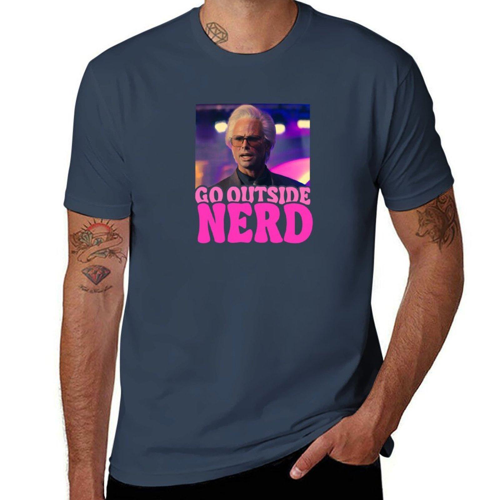 Go Outside Nerd Baby Billy Freeunisex Tshirt Trendy Pattern Tshirt For Unisex S