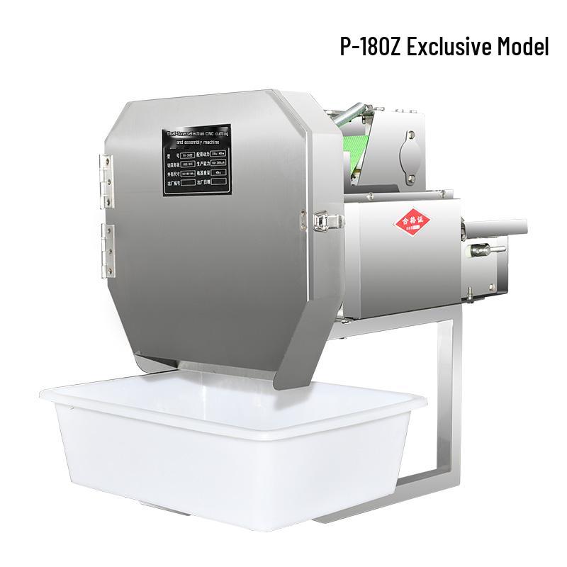Commercial Automatic Vegetable Cutter and Slicer for Chives, Sauerkraut, and Chili