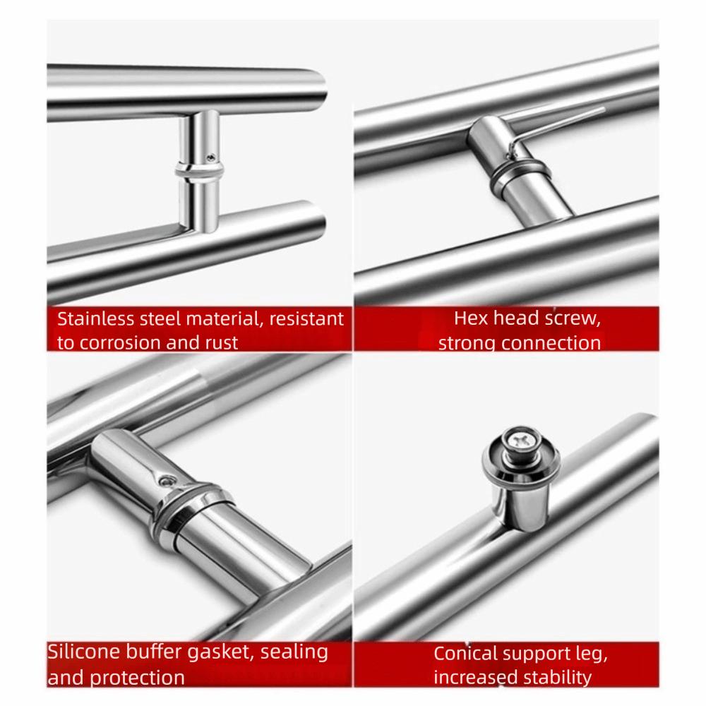 Thick Door Handles Stainless Steel Doors Pull Handle New Shower Door Handle Hardware Fittings