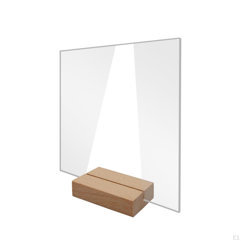 10 X Acrylic Place Cards, Practical Table Numbers, Durable for Reception, Dinner, Wedding