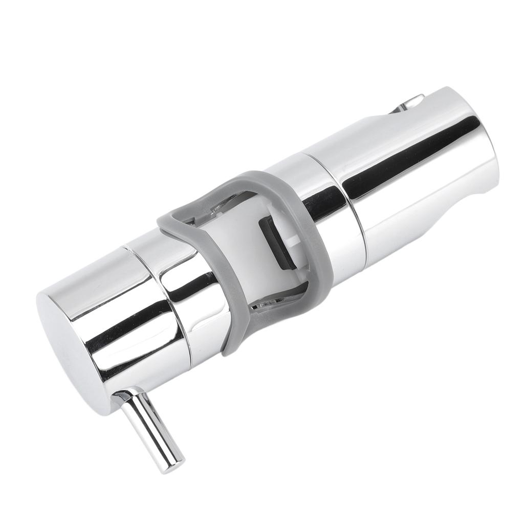 Duschkopfhalter ABS Verchromt Verstellbar Rutschfest Duschschiebestange Halter für Badezimmer