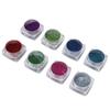8 Colors Nail Powder Shiny Nail Art Powder Decorative Manicure Tool For Home Nail Salon
