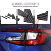 Chrome Steel Rear Tail Light Lamp Strip Trim For Subaru Crosstrek 2024+