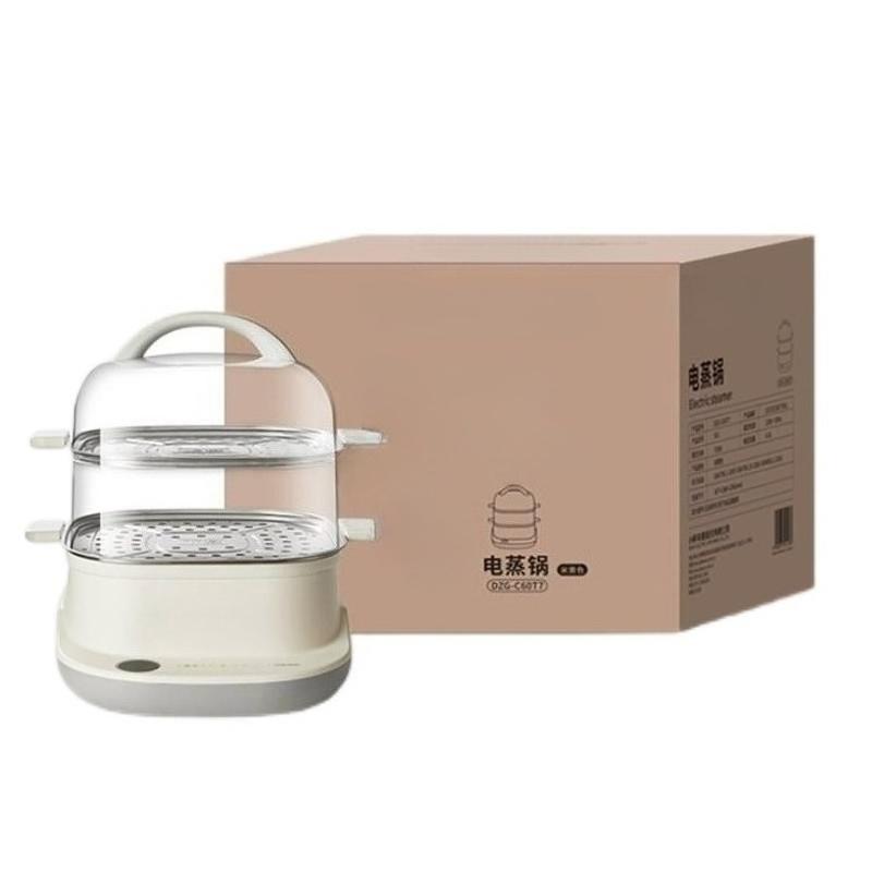 Double-layer Timed Steamer,Multi-functional Breakfast Maker,Household Electric Steaming Machine,Easy to Use