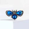 Stylish Rhinestone Bee Brooches for Women Unisex Crystal Glass Insect Pins Event Funny Luxury Gifts New Year Friends Decoration