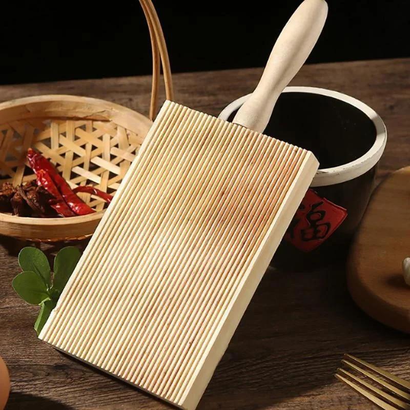 Küchen Kochwerkzeuge Holz Garganelli Brett Praktische Gnocchi Makkaroni Herstellung Kleine Hilfsmittel Kreatives Zubehör Zubehör