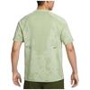 Nike T Shirts Men's Green Crew Neck Moderate Straight Fit DX6955-371