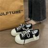 Small White Shoes Casual Female Sneakers Women Wedge Basket 2025 Round Toe Modis Clogs Platform All-match Shallow Mouth Autumn S