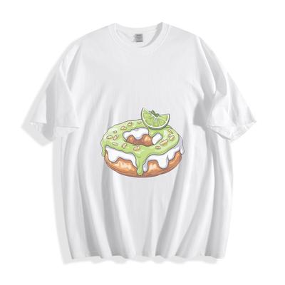 Koszulka Pączek Lime Delight - Pyszny Zielony Lukier Design T-shirt Unisex