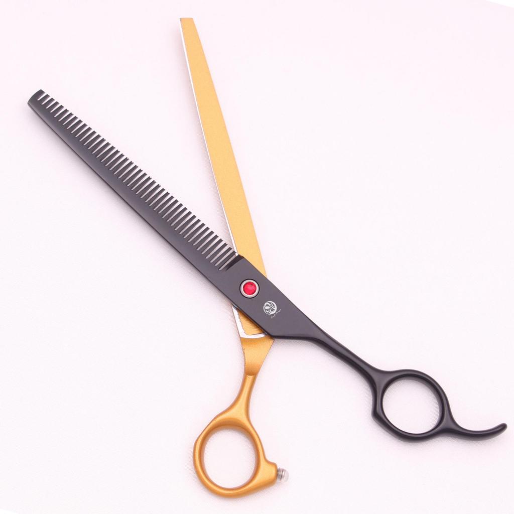 7,5'' Professionelle Tierpflege Schere Haarschneide Fischgräten Ausdünnungs Kamm Hämostaten Pinzette Japan 440C Set Für Hund Katze Z3088