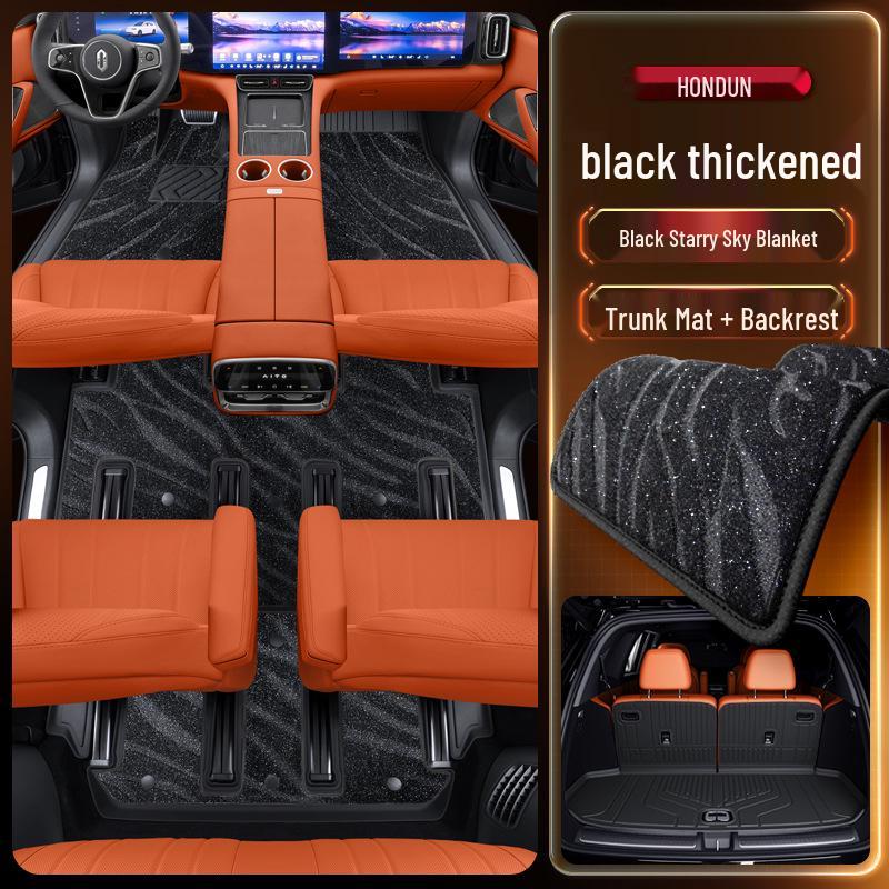 AITO M8 TPE Floor Mats Set for 2025 Huawei Model - Fits 5/6-Seater