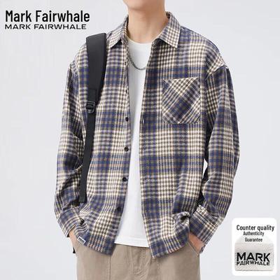 Men's Plaid Long Sleeve Casual Shirt
